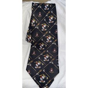 Disney‎ Mickey Mouse Golf polyester Tie Design